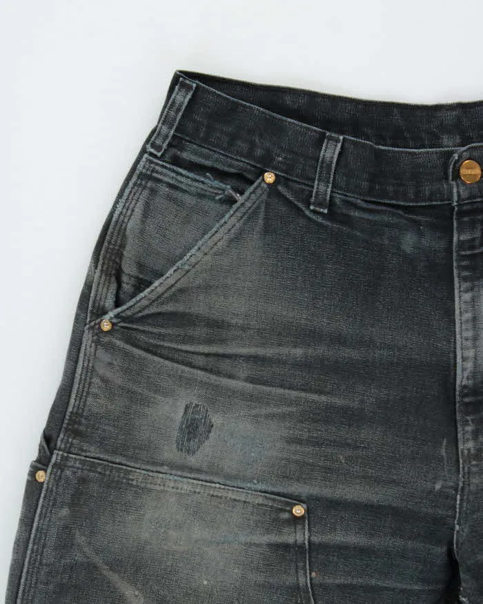 Vintage Carhartt B01 Union Made In USA Duck Canvas Double Knee Distressed Carpenter Trousers - W36 L30 sold by Rokit product image thumbnail 3