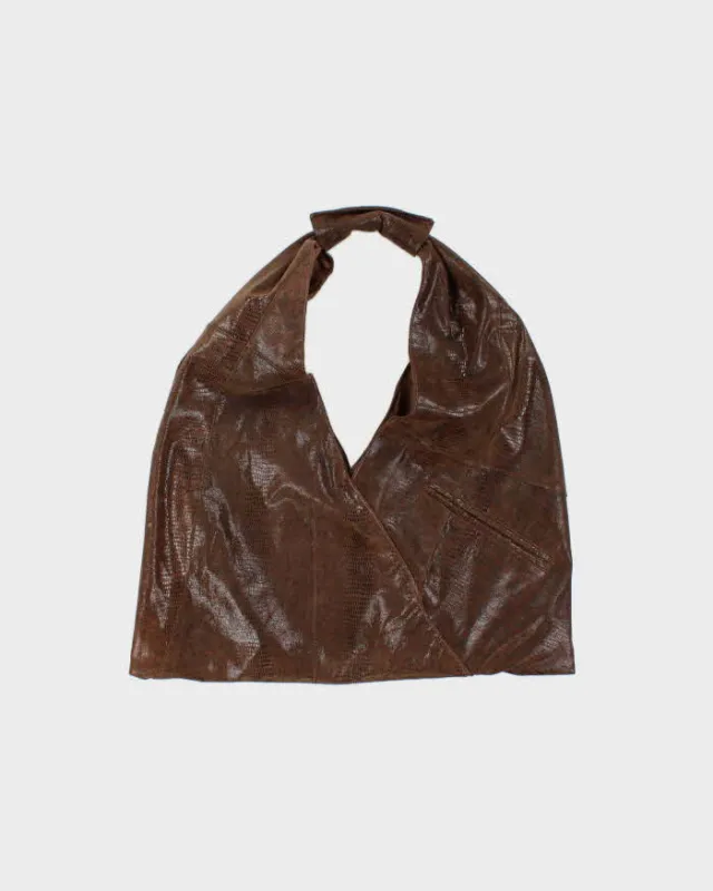 Rokit Originals Leather Maxi Slouch Bag made by Rokit