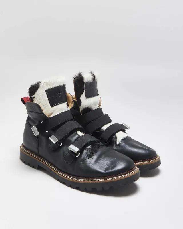 AW2024 Ammann Lavin II Women's Pony Hair Calfskin Velcro Hiking Boots - UK8 made by Rokit