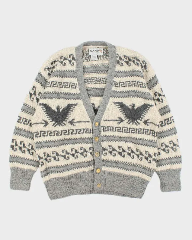 Vintage 1990s Nando Extra Fine Alpaca Cardigan - S sold by Rokit