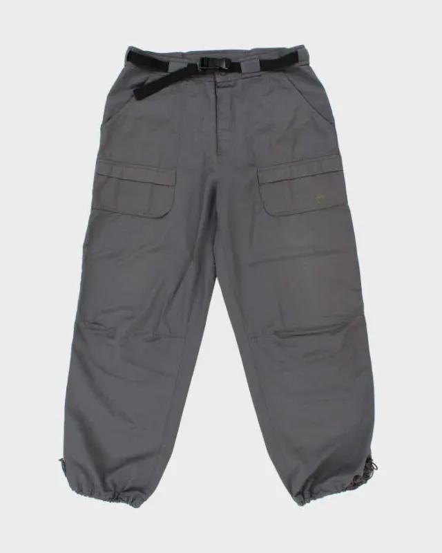 Vintage Y2K 00s Adidas Wide Leg Adjustable Technical Cargo Trousers - W36 L30 sold by Rokit
