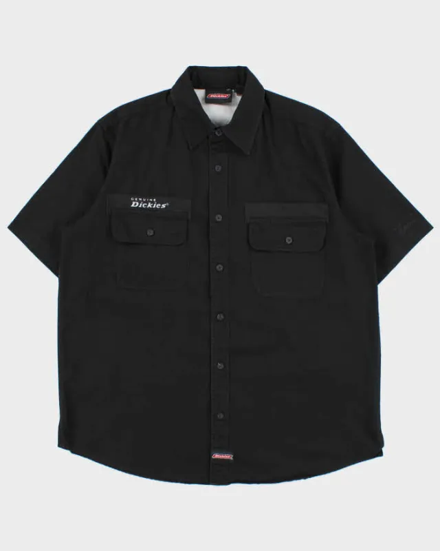 Vintage Y2K 00s Dickies Heavyweight Twill Short Sleeve Workwear Shirt - L made by Dickies