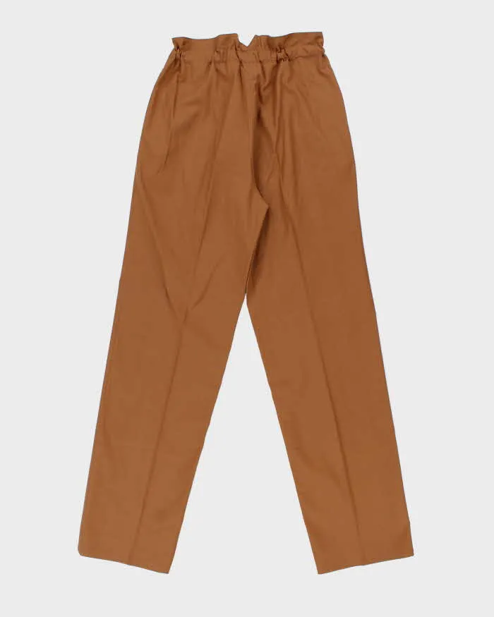 DSWT 1980s Jeans West Paperbag High Waisted Trousers - W28 L32 sold by Rokit product image thumbnail 2