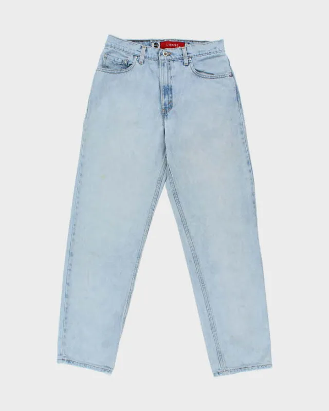 Vintage 1996 Levi's SilverTab Batwing Tag Made In USA Women's Loose Fit Denim Jeans - W30 L32 sold by Rokit