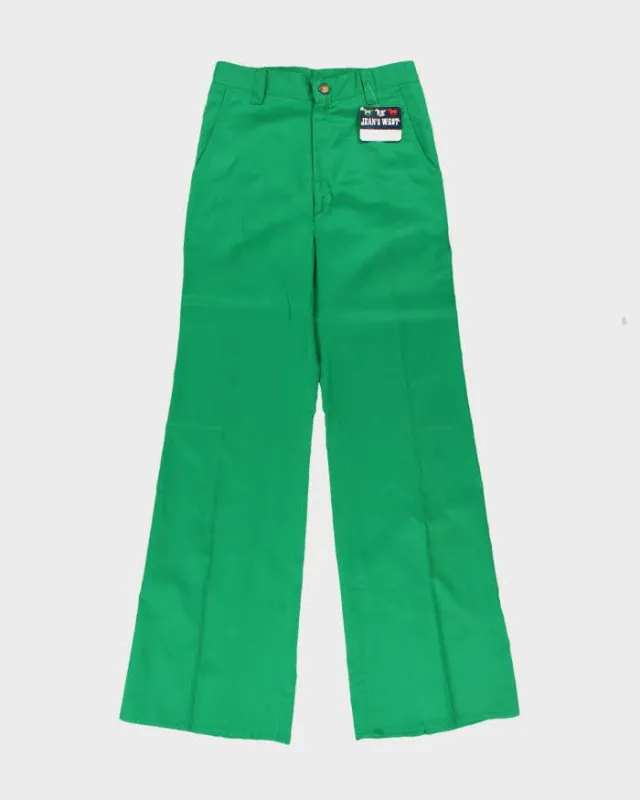 DSWT 1970s Jeans West High Waisted Bell Bottoms Trousers - W28 L32 sold by Rokit