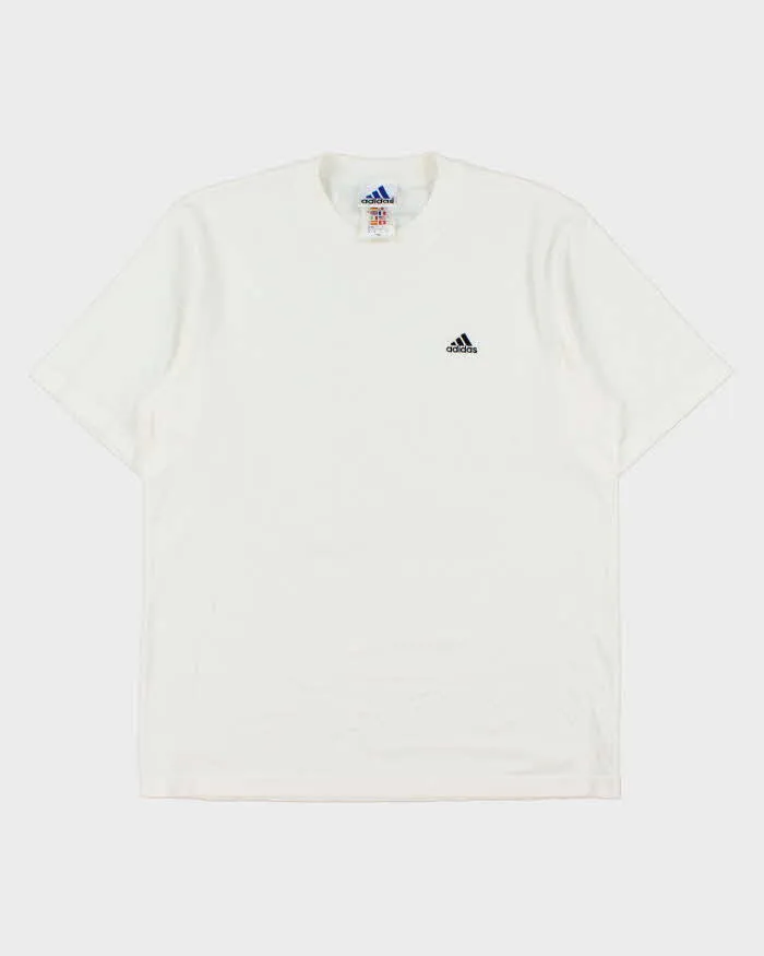 Vintage 1990s Adidas Japan Embroidered Crewneck T-Shirt - L sold by Rokit