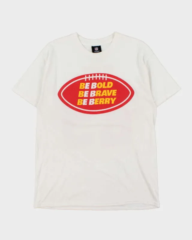 Vintage NFL Kansas City Chiefs 'Berry' Crewneck T-Shirt - L made by NFL