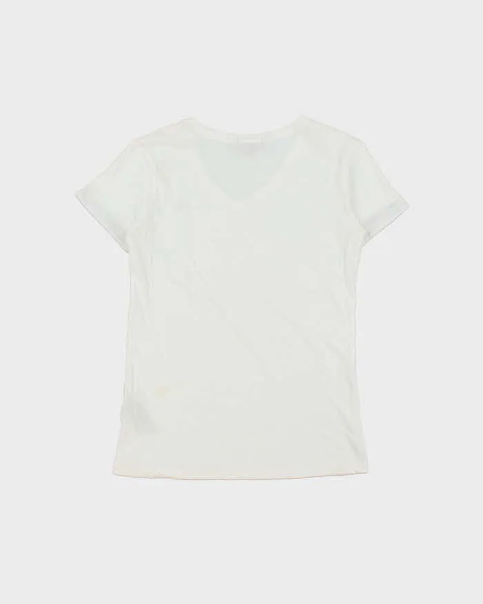 Vintage Y2k 00s Burberry Brit V Neck T-shirt - S sold by Rokit product image thumbnail 2