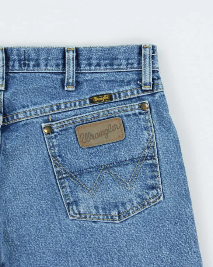 Vintage Y2K 00s Wrangler 13mgs Cowboy Cut Denim Jorts - W34 sold by Rokit product image thumbnail 4