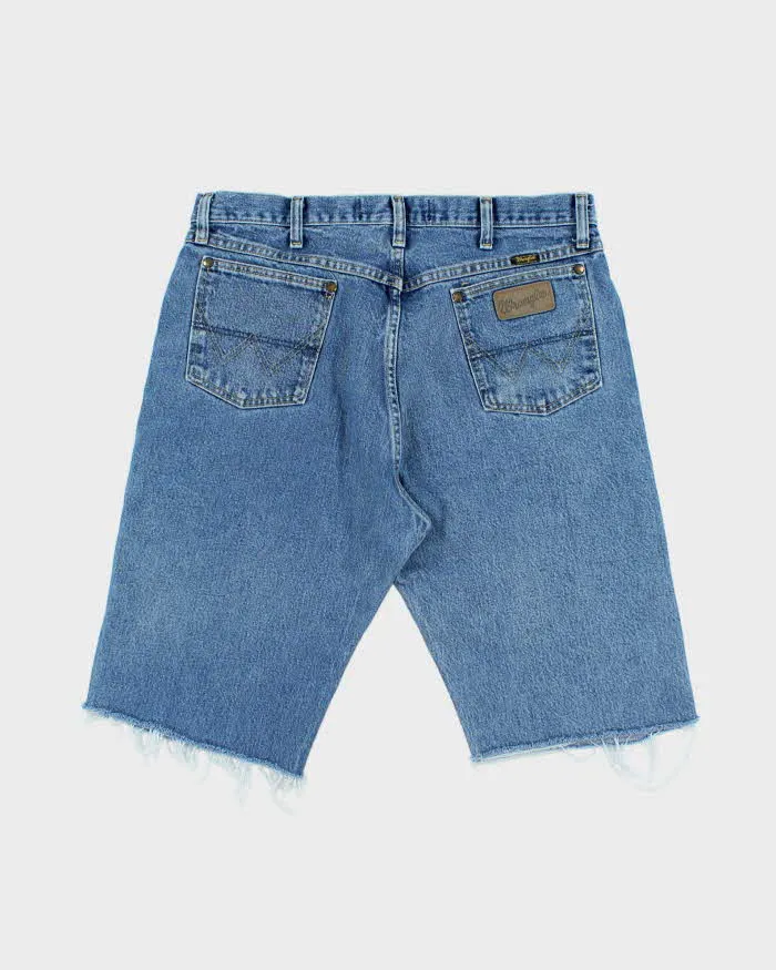 Vintage Y2K 00s Wrangler 13mgs Cowboy Cut Denim Jorts - W34 sold by Rokit product image thumbnail 2