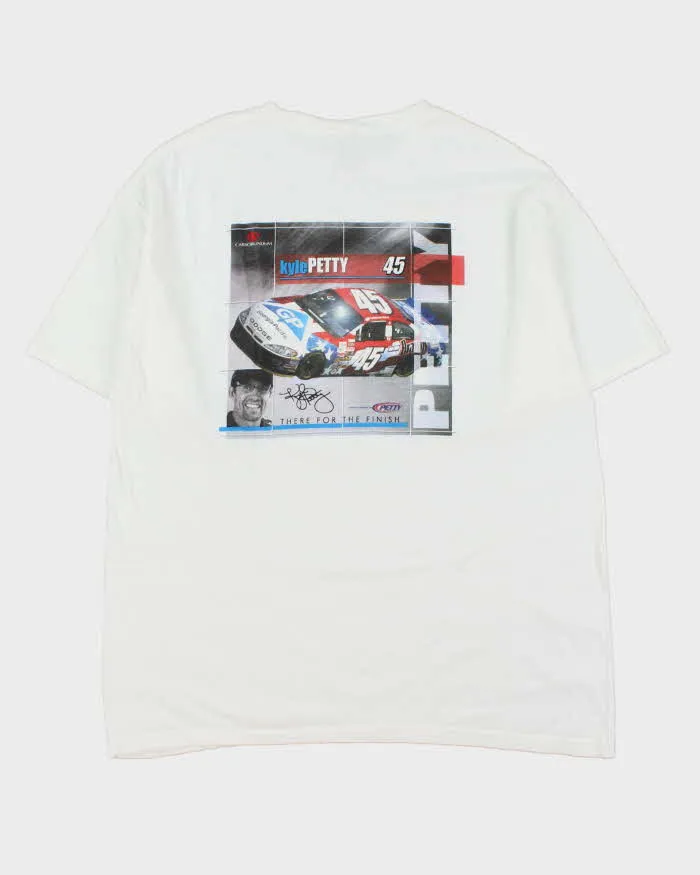 Vintage Y2K 00s Carborundum Racing Kyle Petty Nascar Heavyweight Crewneck T-Shirt - XL sold by Rokit product image thumbnail 2