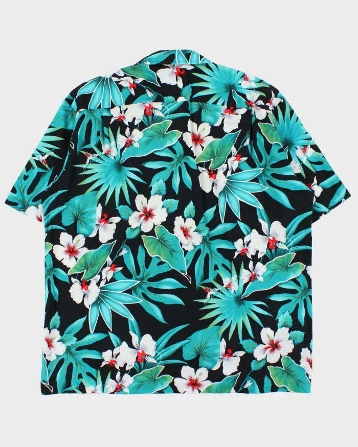 Vintage 1980s Royal Creations Made In USA Floral Hawaiian Shirt - XL sold by Rokit product image thumbnail 2
