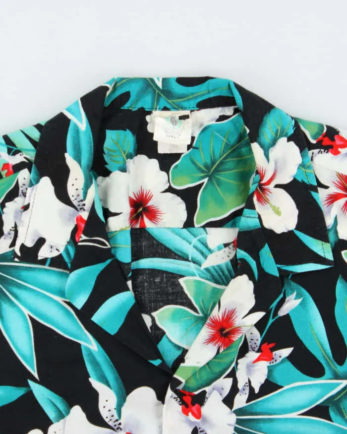 Vintage 1980s Royal Creations Made In USA Floral Hawaiian Shirt - XL sold by Rokit product image thumbnail 5