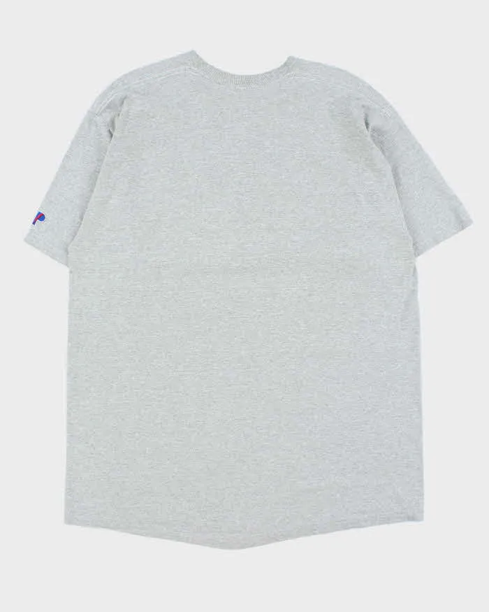 Vintage 1999 Pro Player University Of Tennesse National Champions Marl Grey Heavyweight Crewneck T-Shirt - XL sold by Rokit product image thumbnail 2