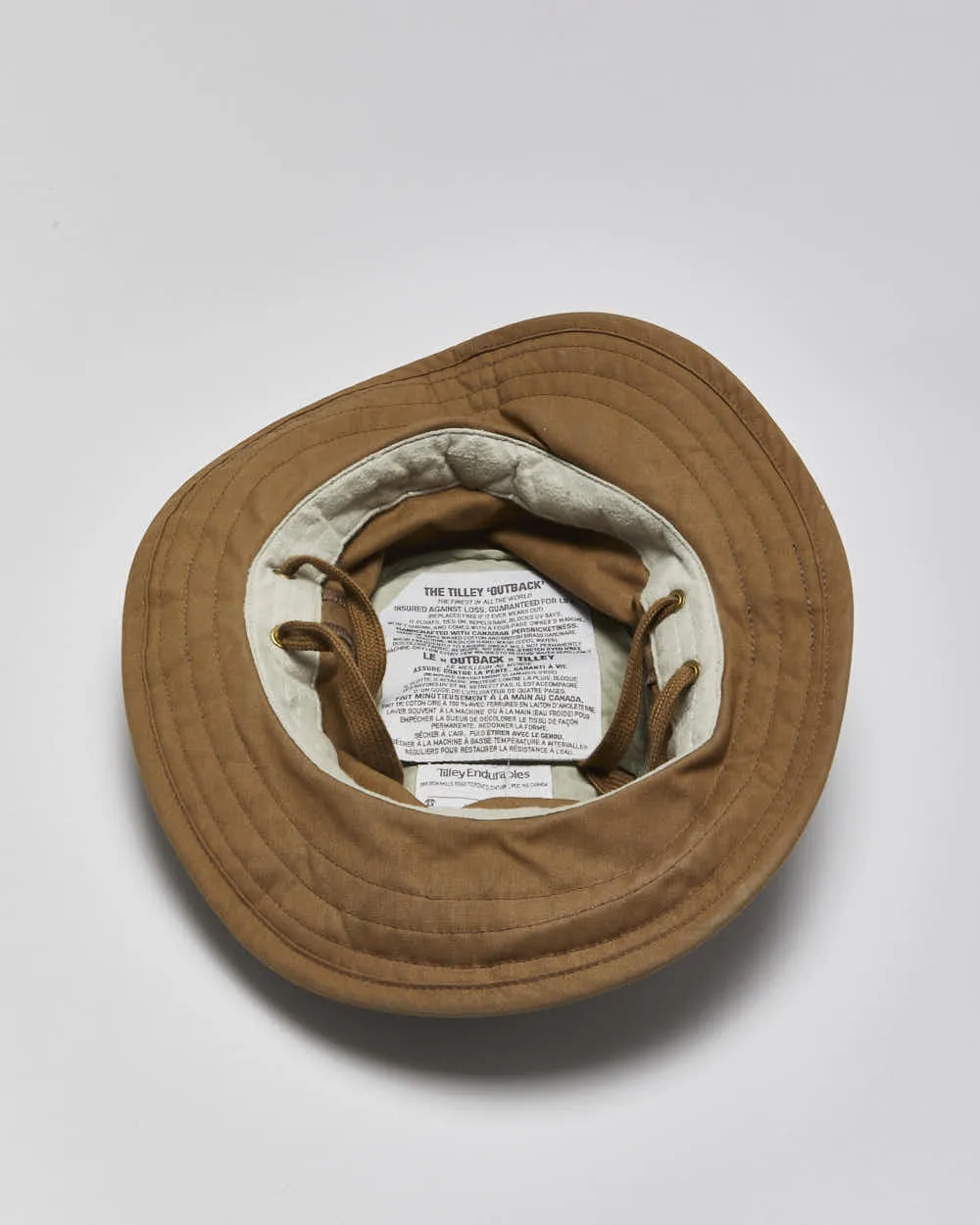 Vintage 00s Tilley Outback Waxed Cotton Made In Canada Boonie Hat - 7 3/4 sold by Rokit product image thumbnail 5