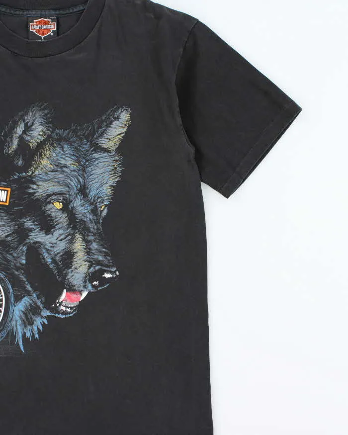 Vintage 1990s Harley Davidson Fun Wear Made In USA Single Stitch Crewneck T-Shirt - L sold by Rokit product image thumbnail 3