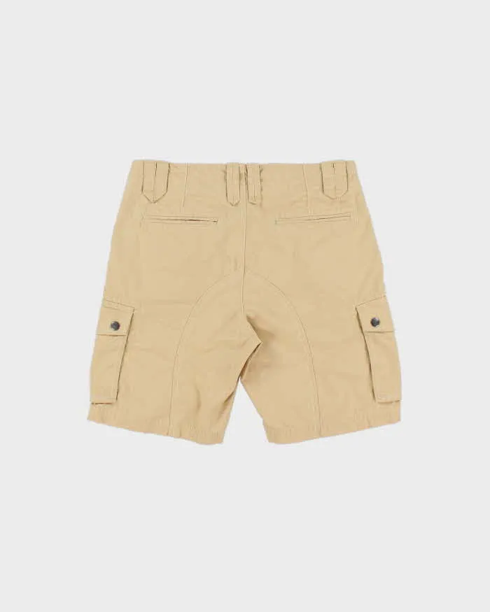Vintage Y2K Adidas Originals Desert Khaki Embroidered Canvas Cargo Shorts - W29 sold by Rokit product image thumbnail 2