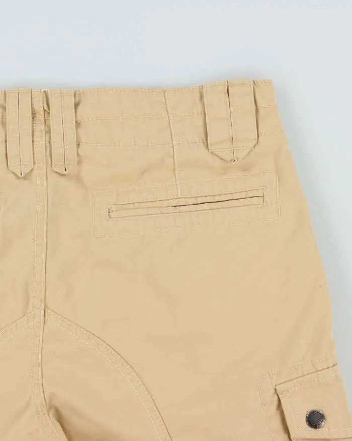 Vintage Y2K Adidas Originals Desert Khaki Embroidered Canvas Cargo Shorts - W29 sold by Rokit product image thumbnail 4