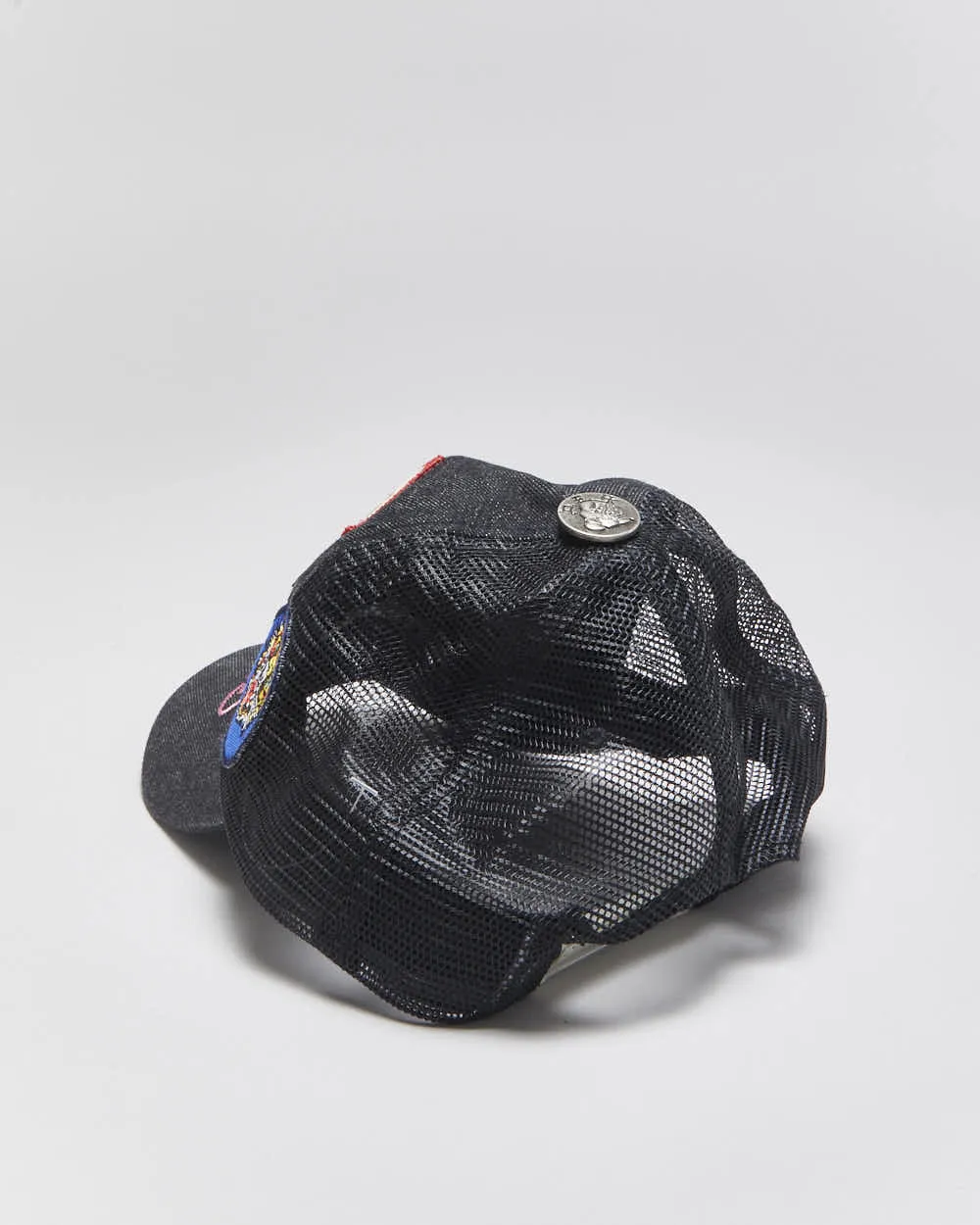 Vintage Y2K 00s Ed Hardy Patch Denim Trucker Cap - OS sold by Rokit product image thumbnail 2