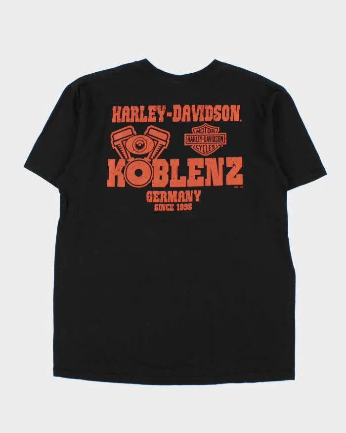 Vintage Harley Davidson Koblenz Germany Graphic Crewneck T-Shirt - XL sold by Rokit product image thumbnail 2
