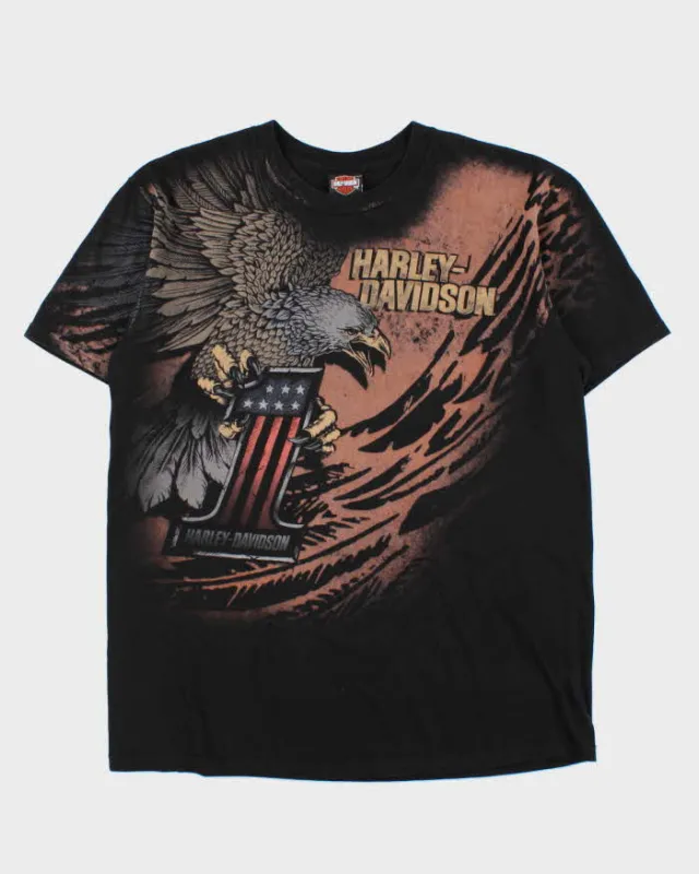 Vintage Harley Davidson Koblenz Germany Graphic Crewneck T-Shirt - XL made by Rokit