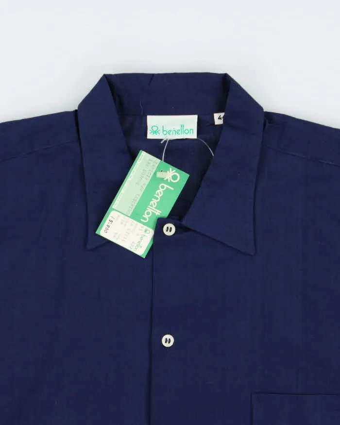 DSWT 1980s Benetton Lightweight Short Sleeve Shirt - M sold by Rokit product image thumbnail 5