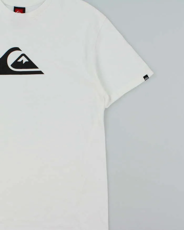 Vintage Y2K 00s Quiksilver Heavyweight Crewneck T-Shirt - L sold by Rokit product image thumbnail 3