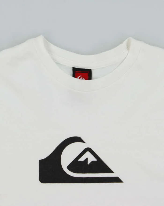 Vintage Y2K 00s Quiksilver Heavyweight Crewneck T-Shirt - L sold by Rokit product image thumbnail 5