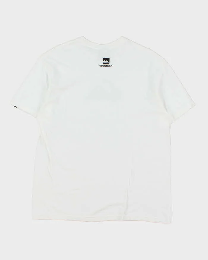 Vintage Y2K 00s Quiksilver Heavyweight Crewneck T-Shirt - L sold by Rokit product image thumbnail 2