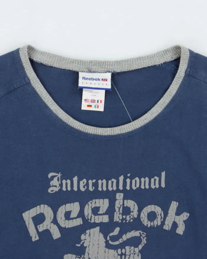 Vintage Y2K 00s Reebok Classic International GB Long Sleeve T-Shirt - M sold by Rokit product image thumbnail 5