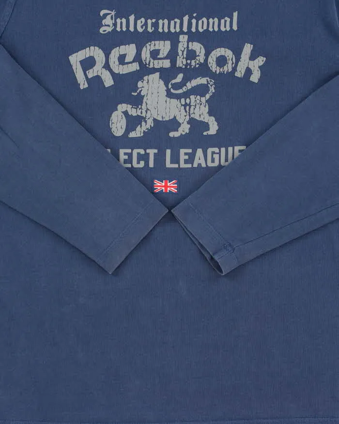 Vintage Y2K 00s Reebok Classic International GB Long Sleeve T-Shirt - M sold by Rokit product image thumbnail 4
