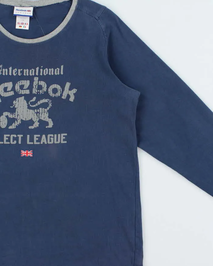 Vintage Y2K 00s Reebok Classic International GB Long Sleeve T-Shirt - M sold by Rokit product image thumbnail 3