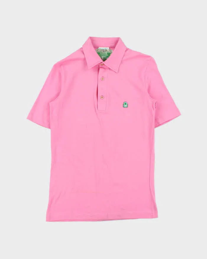 DSWT 1980s Benetton Single Stitch Short Sleeve Polo Shirt - S sold by Rokit
