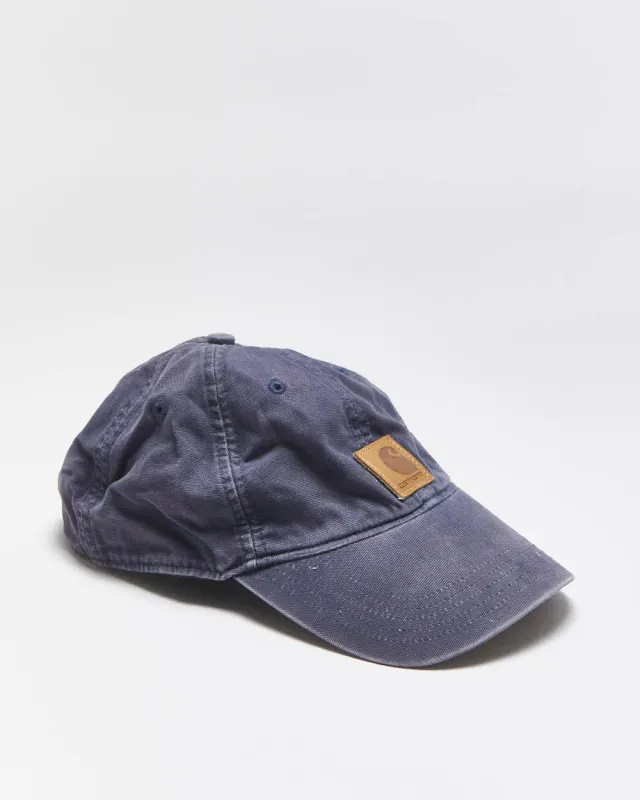 Vintage Carhartt Canvas Velcro Baseball Cap - OS made by Carhartt