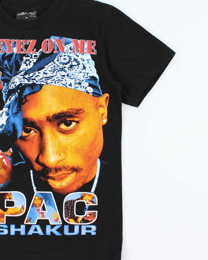 Vintage Jay's Rock Tupac All Eyez On Me Single Stitch Crewneck T-Shirt - M sold by Rokit product image thumbnail 3