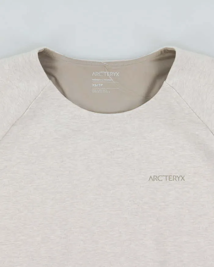 Vintage Arc'teryx Orla Marl Grey Women's Crewneck Technical Sweatshirt - XS sold by Rokit product image thumbnail 5