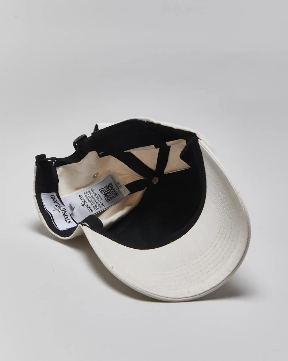 Stone Island Cream Embroidered Adjustable Baseball Cap - L sold by Rokit product image thumbnail 5