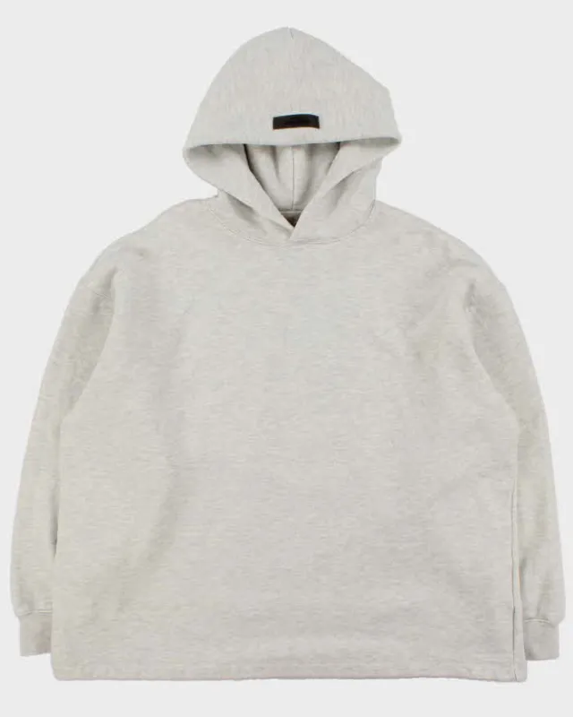 Essentials Fear Of God Marl Grey Heavyweight Oversized Boxy Pullover Hoodie - M made by Essentials