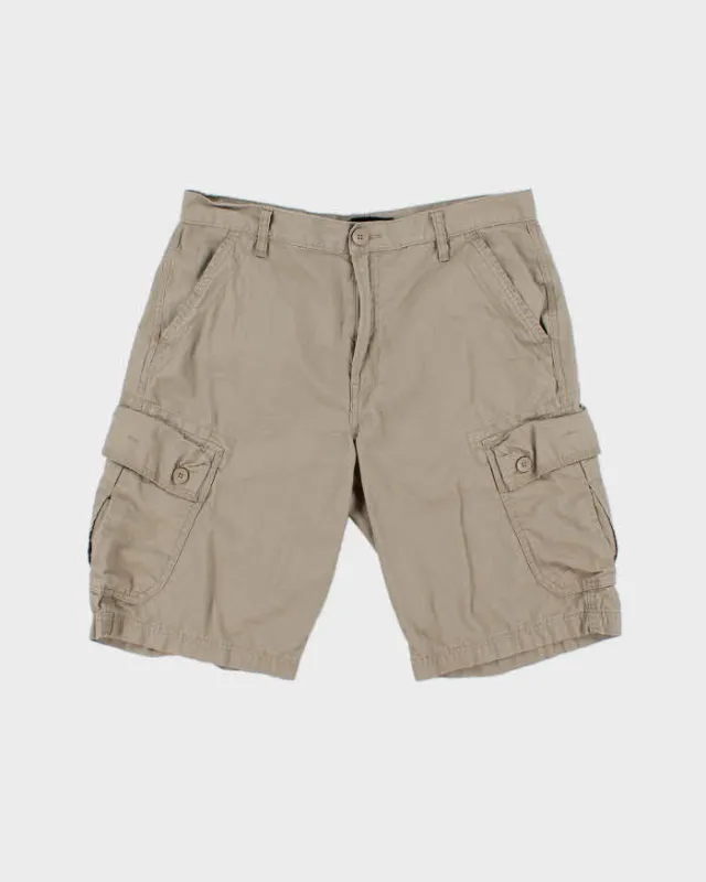 Vintage Calvin Klein Jeans Khaki Loose Fit Cargo Shorts - W32 made by Calvin Klein