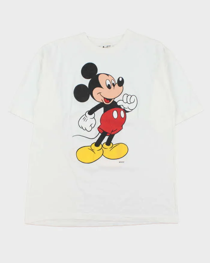 Vintage 1990s Disney Mickey & Friends Crewneck T-shirt - OS sold by Rokit