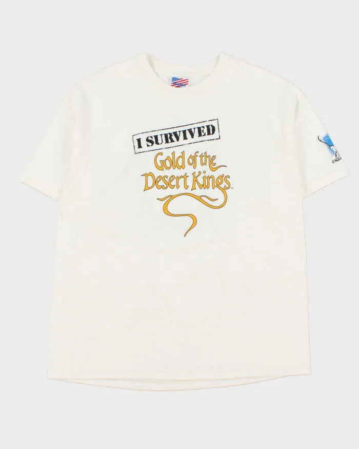 Vintage 1990s Eagle Flight Murina Made In USA Heavyweight Crewneck T-Shirt - XL sold by Rokit