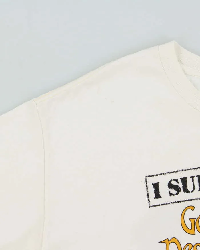 Vintage 1990s Eagle Flight Murina Made In USA Heavyweight Crewneck T-Shirt - XL sold by Rokit product image thumbnail 5