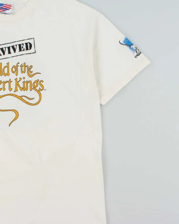 Vintage 1990s Eagle Flight Murina Made In USA Heavyweight Crewneck T-Shirt - XL sold by Rokit product image thumbnail 3