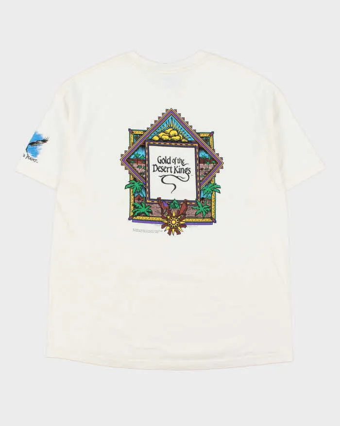 Vintage 1990s Eagle Flight Murina Made In USA Heavyweight Crewneck T-Shirt - XL sold by Rokit product image thumbnail 2