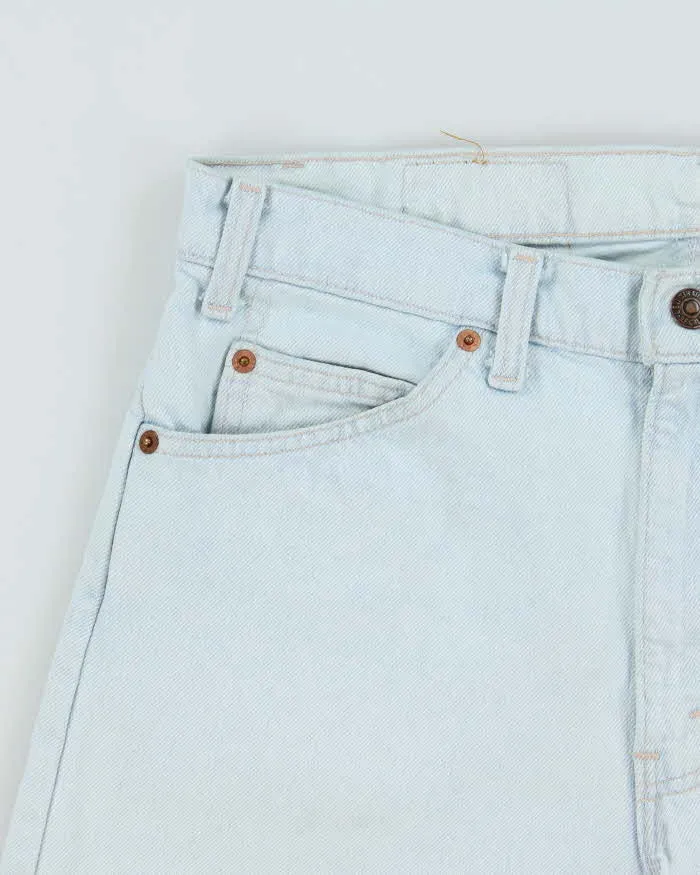 Vintage 1999 Levi's 505 Orange Tab Red Batwing Made In USA Denim Jorts - W33 sold by Rokit product image thumbnail 3