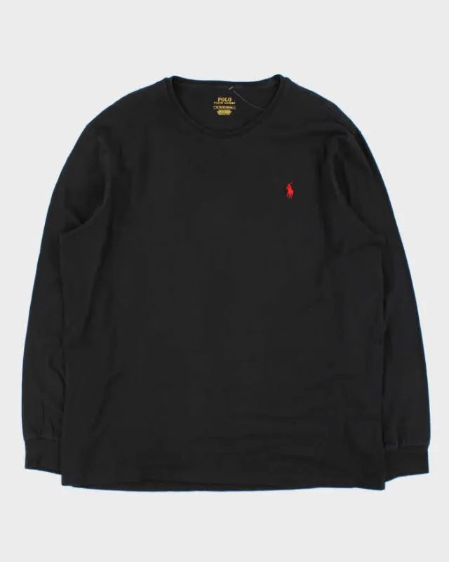 Vintage Polo Ralph Lauren Classic Long Sleeve Crewneck T-Shirt - XL made by Ralph Lauren