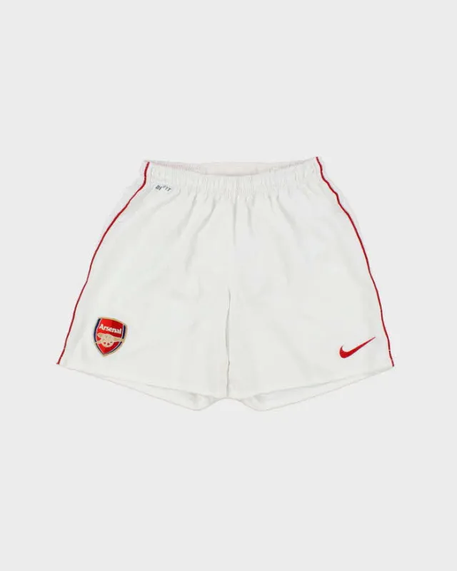 Vintage 2010-11 Nike Dri-Fit Arsenal FC Football Home Shorts - S made by Nike
