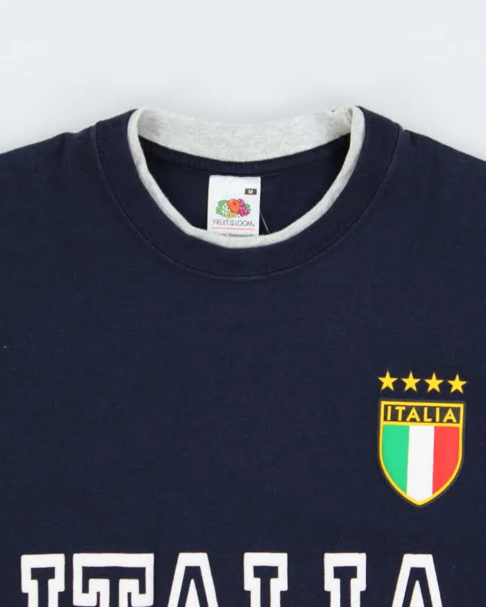 Vintage Y2K 00s Italia Futbol Double Layer Long Sleeve T-Shirt - M sold by Rokit product image thumbnail 5