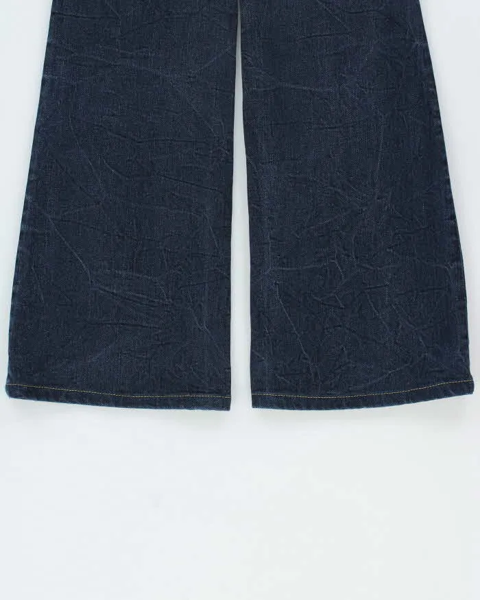 Vintage Y2K 00s Hotchkiss Women's Low Rise Japanese Denim Flared Jeans - W25 L30 sold by Rokit product image thumbnail 5