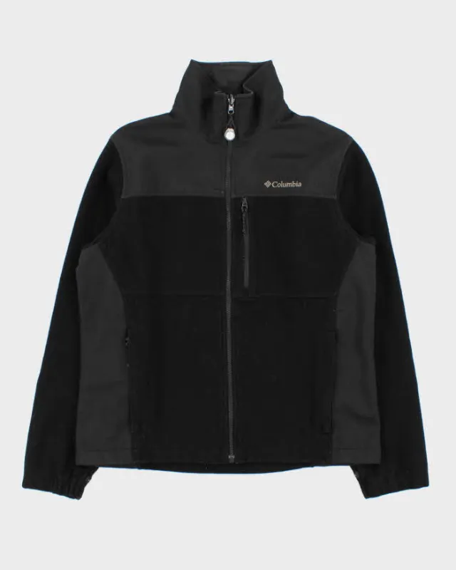 Vintage Columbia Interchange Wool Blend Full Zip Technical Fleece - M made by Columbia